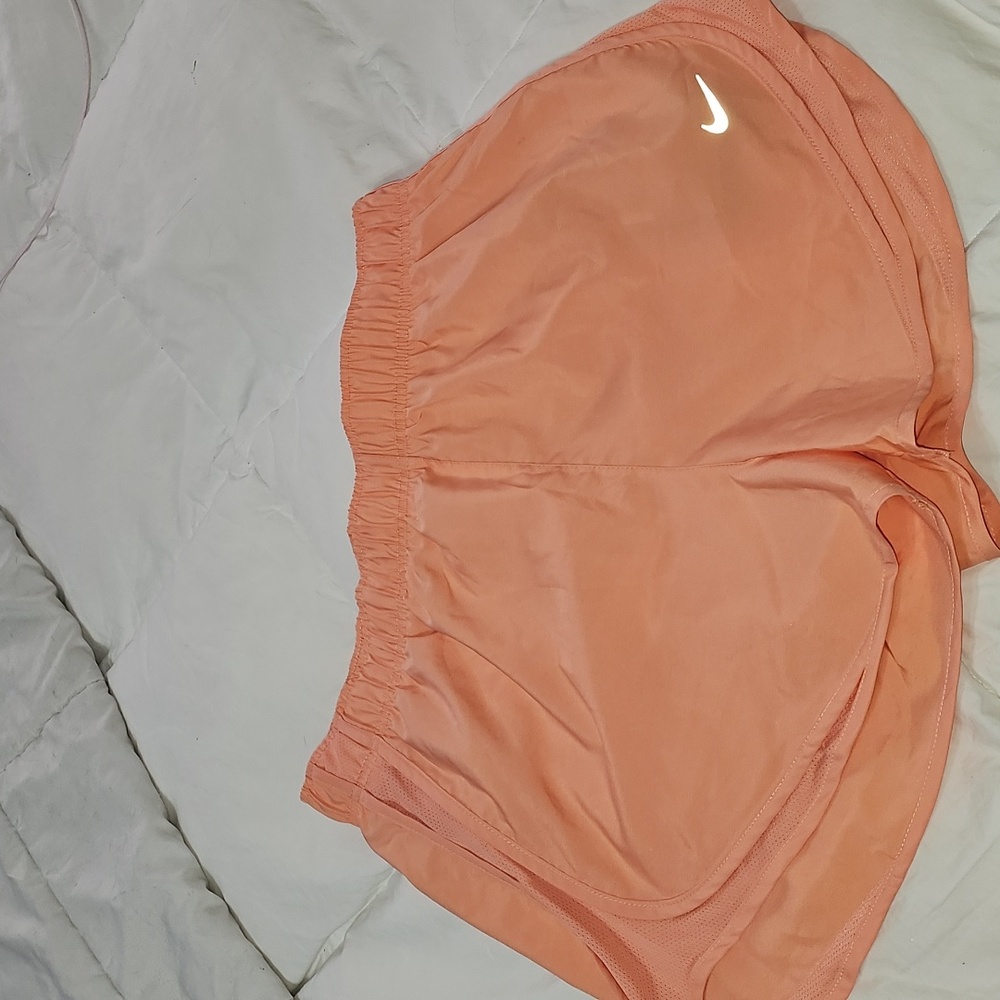 Nike Dri Fit Shorts. Nike Tempo Sz Xlg, Peachy Orange Shorts. NWTS